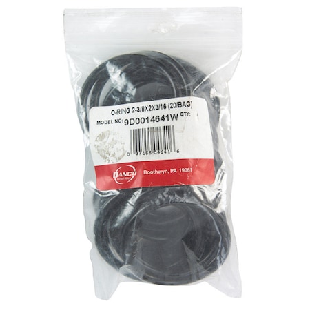 Danco Danco 2-3/8 in. D X 2 in. D No 110 Rubber O-Ring 20 pk 14641W